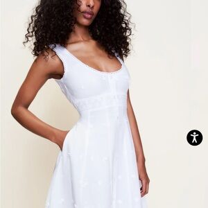 Danielle Guizio Florrie Eyelet Midi Dress